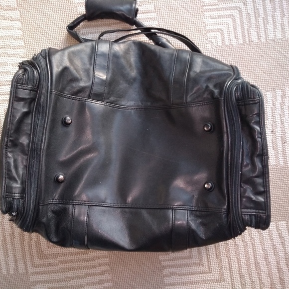 kluge leather duffle